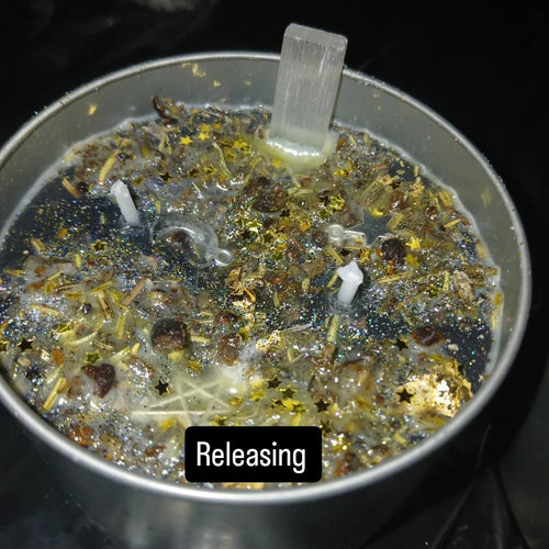 Cleanse + Release Candle — Purify, Reset, Begin Again