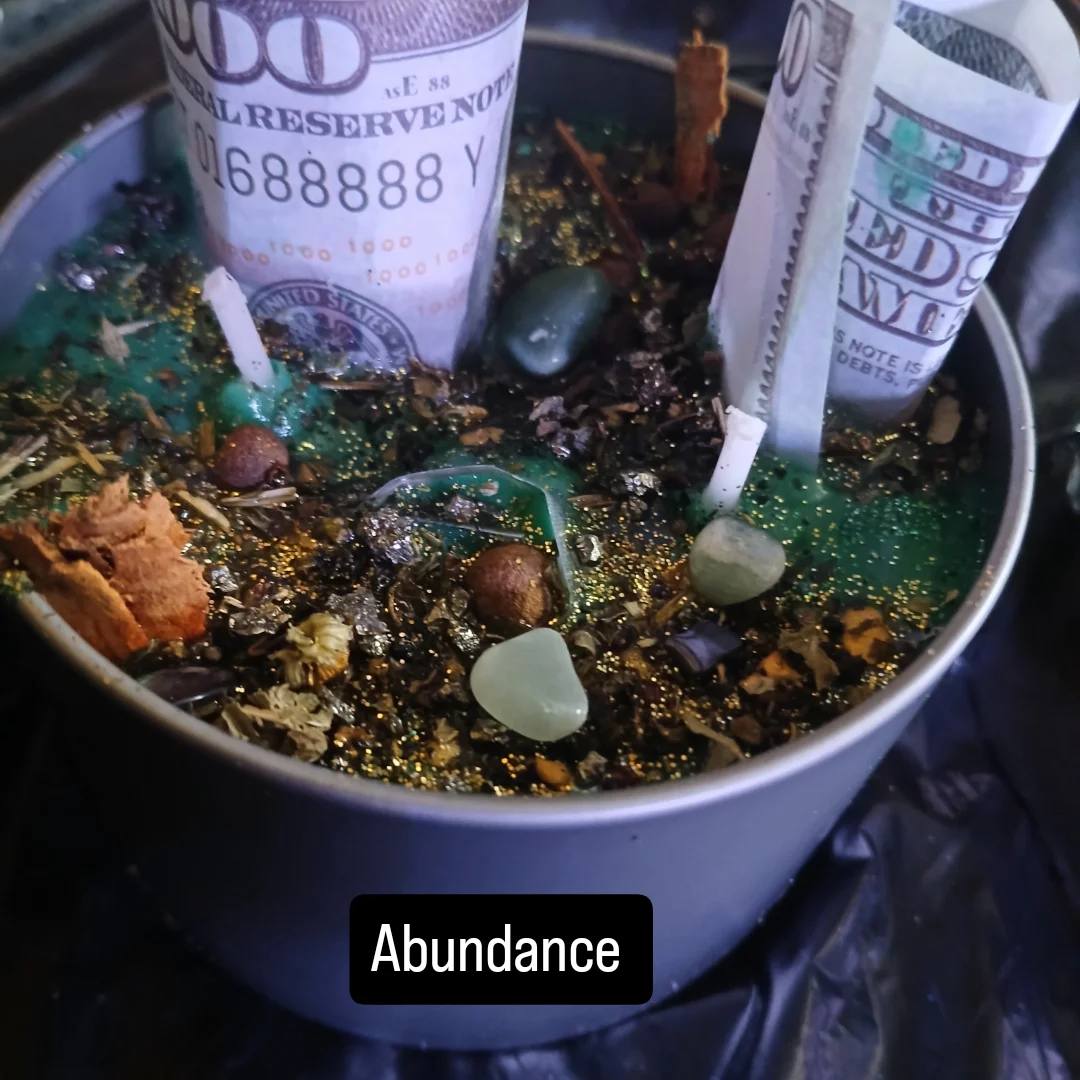 Money Candle — Abundance, Opportunity, Financial Flow